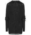 RICK OWENS LARRY WOOL SWEATER,P00384398