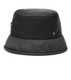 MAISON MICHEL AXEL NYLON BUCKET HAT,P00405130