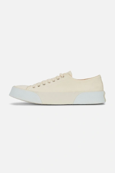 Ami Alexandre Mattiussi Low Top Vulcanized Trainers In Neutrals