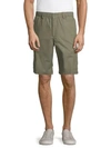Tommy Bahama Cotton Cargo Shorts In Dusty Olive