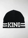 DOLCE & GABBANA KING BEANIE HAT,GX693TJAWOL14118700