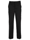 BURBERRY BURBERRY CONTRAST SIDE BAND TROUSERS,10976200