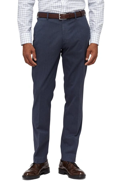 Bonobos Weekday Warrior Slim Fit Stretch Dress Pants In Blue Planet White