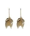 ANISSA KERMICHE GOLD-PLATED PANIERS DORES DROP EARRINGS,000626992