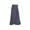 Rumour London Stella Ruffled Floral-print Wrap Skirt In Wrap