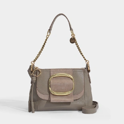 See By Chloé Hopper Small Hobo Bag In Grey