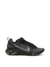 Nike React Element 55 Sneakers In Black Dark Grey (black)