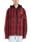 OFF-WHITE OFF-WHITE PADDED FLANNEL SHIRT JACKET,10976620