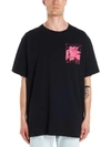 OFF-WHITE OFF-WHITE SKULL FLOATING T-SHIRT,10976609