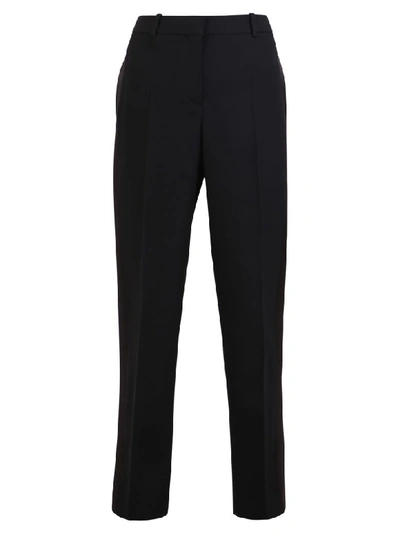 Givenchy Satin Bands Trousers In Black