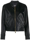 BOUTIQUE MOSCHINO CROWN BOMBER JACKET