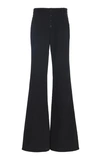 NILI LOTAN ATHENS STRETCH-COTTON FLARED trousers,759171