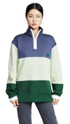 ACNE STUDIOS FLINT FLAG FACE SWEATSHIRT