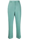 FENDI CROPPED TAILORED TROUSERS