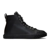 GIUSEPPE ZANOTTI GIUSEPPE ZANOTTI BLACK BLABBER HIGH-TOP SNEAKERS