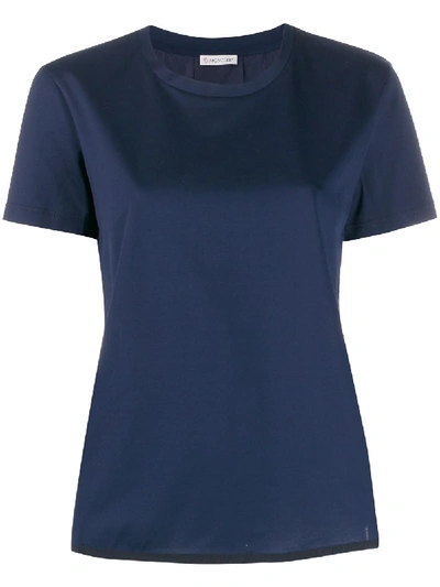 Moncler Loose Fit T-shirt - Blue