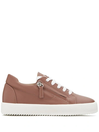 Giuseppe Zanotti Addy Low-top Trainers In Pink