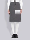 THOM BROWNE THOM BROWNE 4-BAR STRIPE SACK SKIRT,FJK008A0540213558583