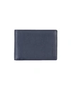 Piquadro Wallets In Dark Blue