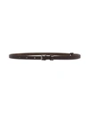 Aspesi Classic Belt In Dark Brown