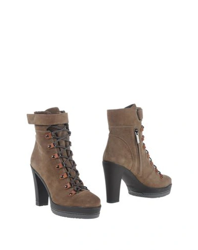 Alberto Guardiani Ankle Boot In Brown