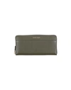 Michael Michael Kors Wallet In Military Green