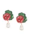 DOLCE & GABBANA DROP EARRINGS WITH DECORATIVE DETAILS