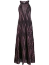 MISSONI METALLIC MAXI DRESS