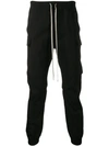 RICK OWENS SLIM FIT CARGO TROUSERS