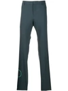 VALENTINO VALENTINO V LOGO TAILORED TROUSERS - 灰色