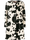 MAX MARA MAX MARA STUDIO PRINTED COAT - BLACK