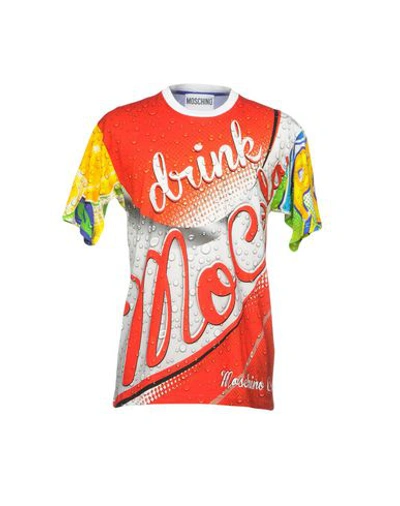 Moschino T-shirt In Red