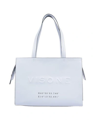 Visone Handbag In White