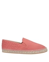 Bottega Veneta Espadrilles In Salmon Pink