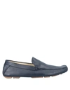 A.testoni Loafers In Dark Blue