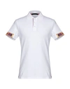 Cesare Paciotti 4us Polo Shirt In White