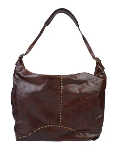 Campomaggi Shoulder Bag In Dark Brown