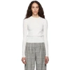 SEE BY CHLOÉ SEE BY CHLOE WHITE SBC CREWNECK SWEATER