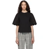 SEE BY CHLOÉ SEE BY CHLOE BLACK EMBELLISHED T-SHIRT
