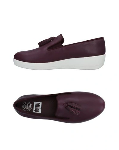 Fitflop Loafers In Purple
