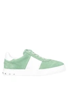 Valentino Garavani Sneakers In Green