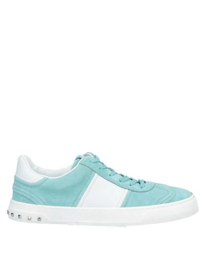 Valentino Sneakers In Turquoise