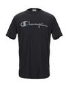 Champion T-shirt In Black
