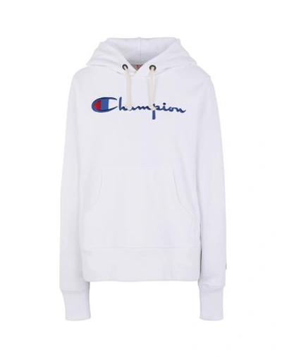Champion Technical Sweatshirts And Sweaters In White
