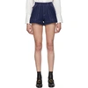 CHLOÉ CHLOE BLUE A-LINE SHORTS