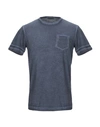Crossley T-shirt In Slate Blue