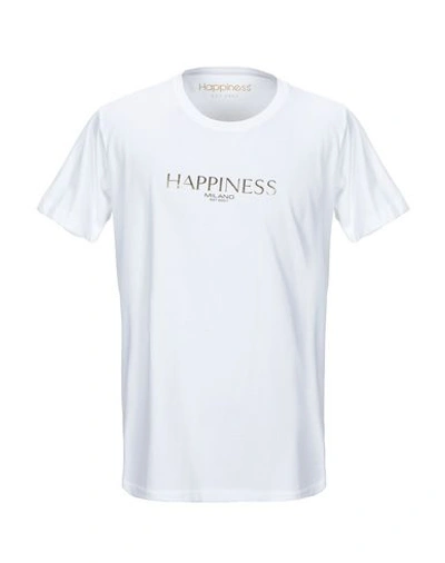 Happiness T-shirt In White