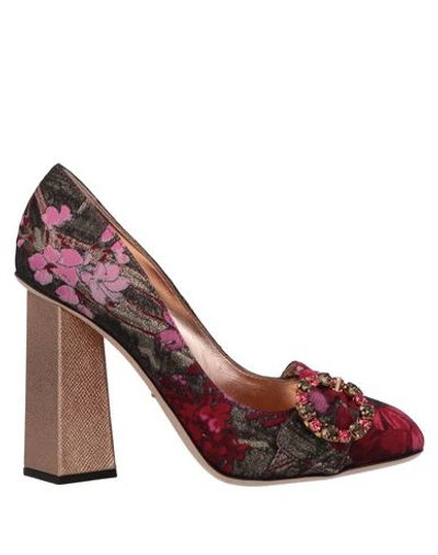 Dolce & Gabbana Pumps In Yellow
