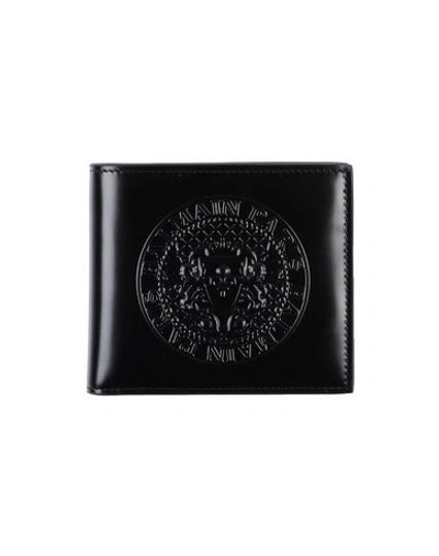 Balmain Wallet In Black