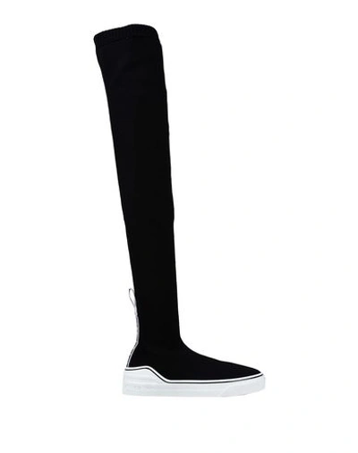 GIVENCHY GIVENCHY WOMAN BOOT BLACK SIZE 6.5 POLYAMIDE, POLYESTER,11681460FP 3